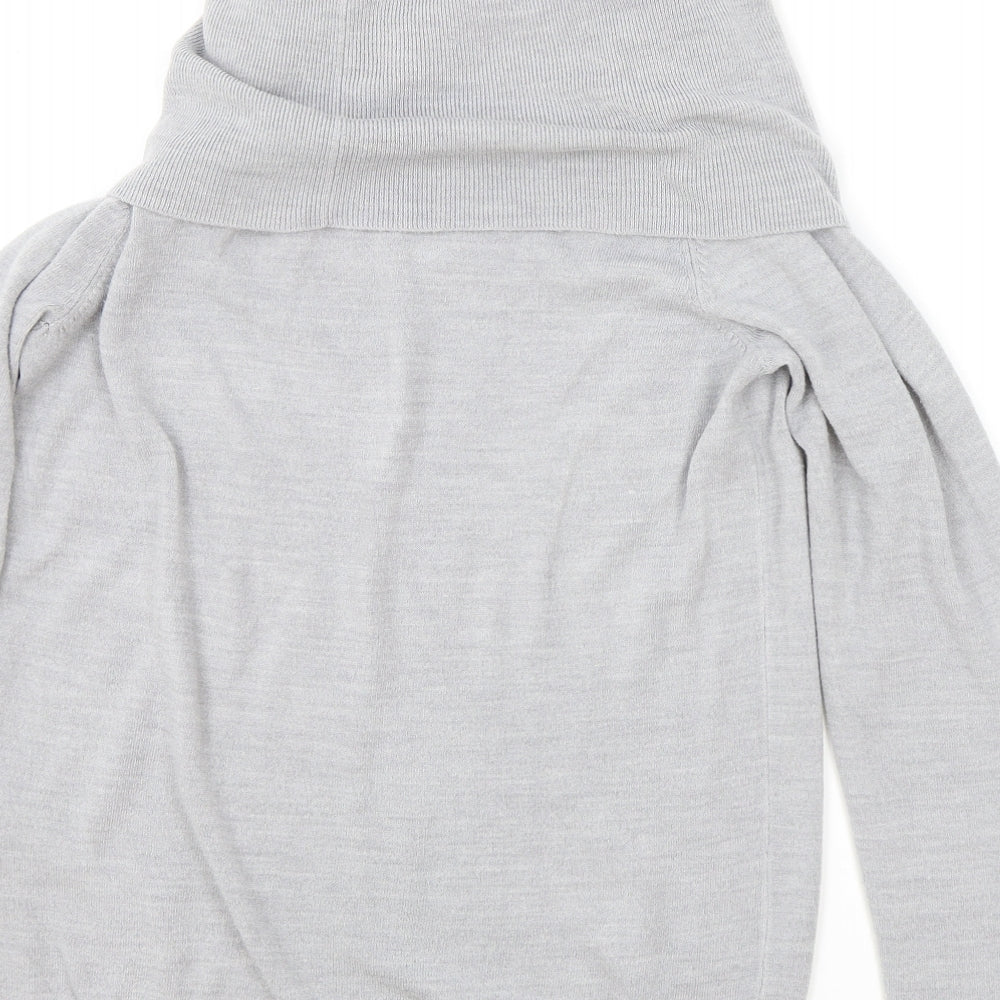 Womens UK Size 12 Marks and Spencer Grey Pullover Jumper
