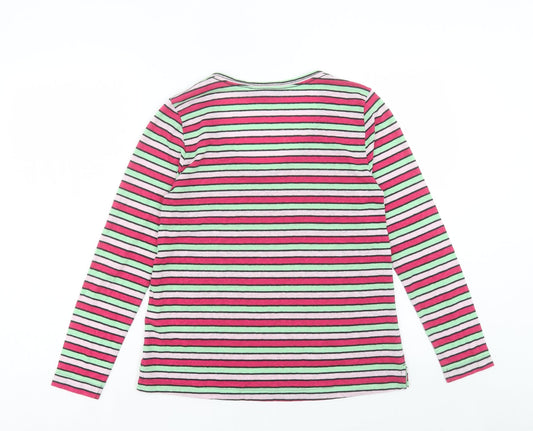 Womens UK Size 6 Marks and Spencer Pink Basic T-Shirt