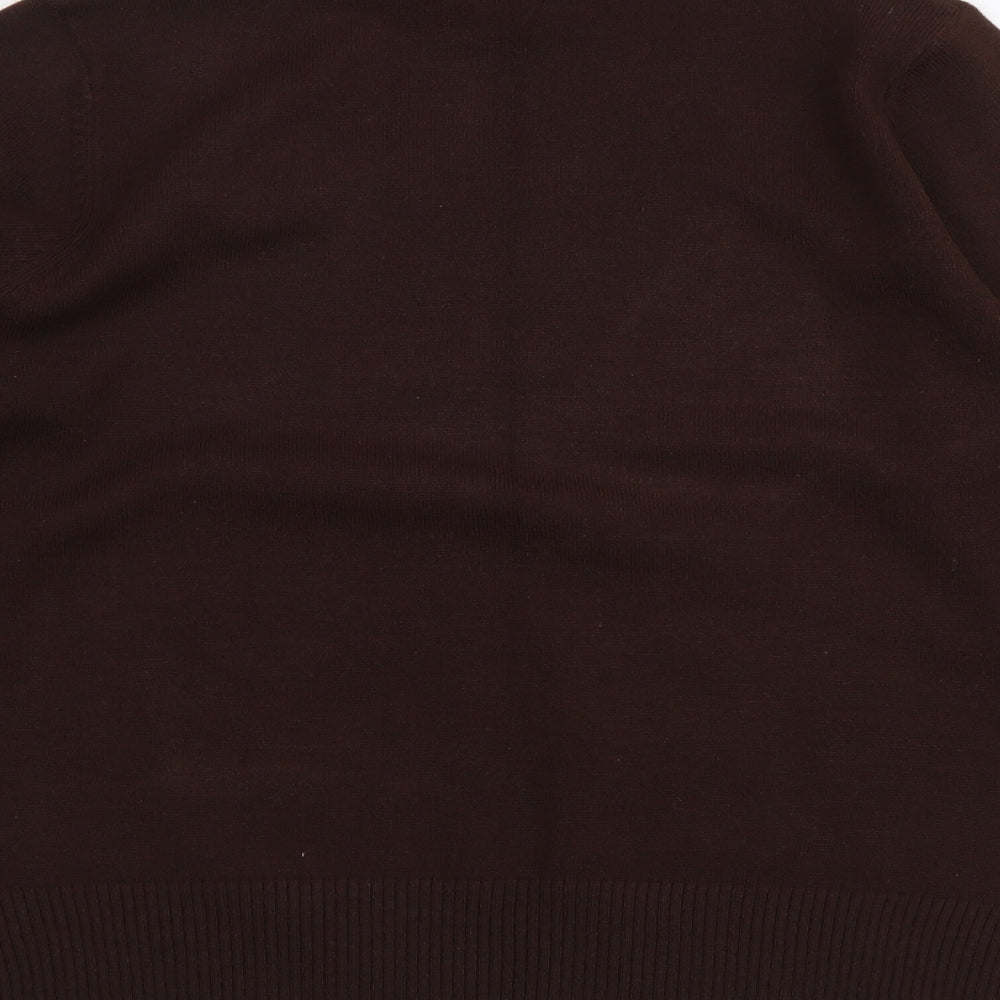 Womens UK Size M Berkertex Brown Pullover Jumper