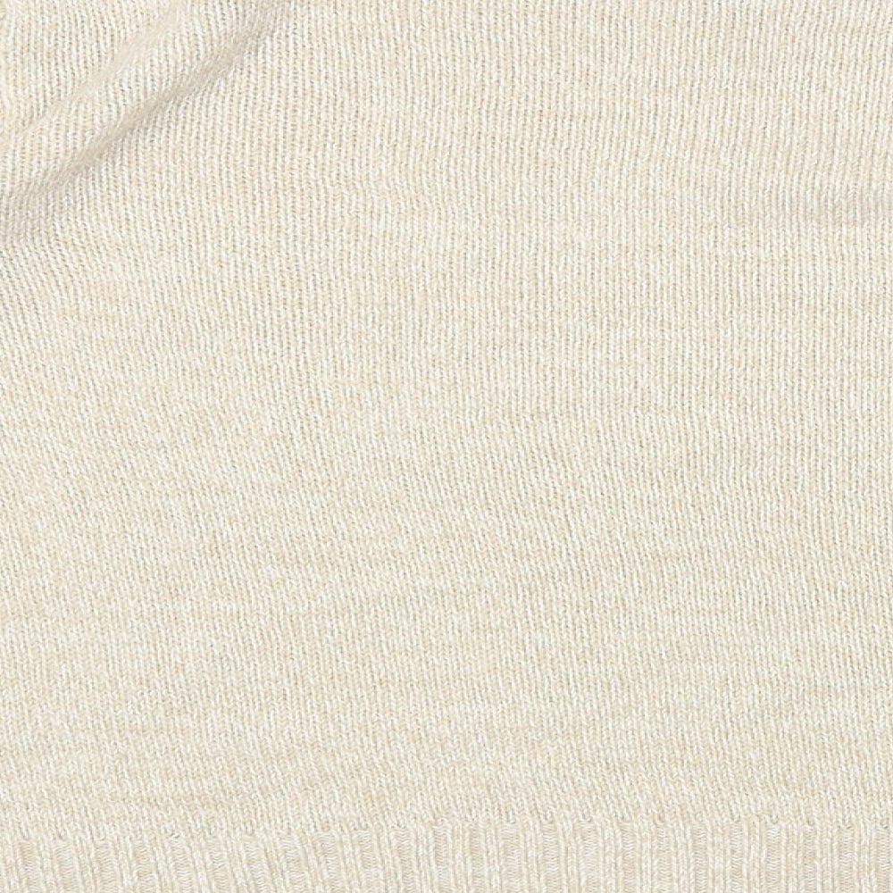 Womens UK Size M H&M Beige Pullover Jumper