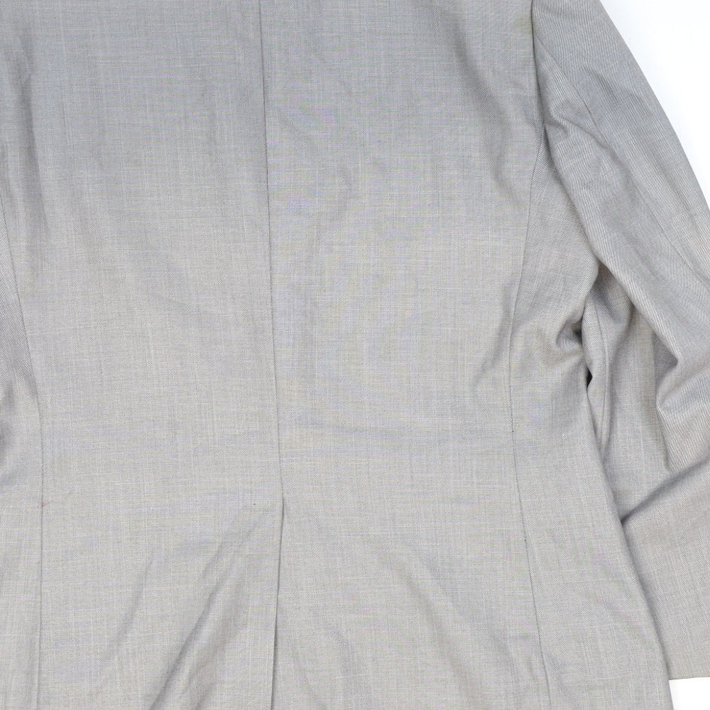 Mens UK Size 40 Butler and Webb Regular Grey Suit Jacket