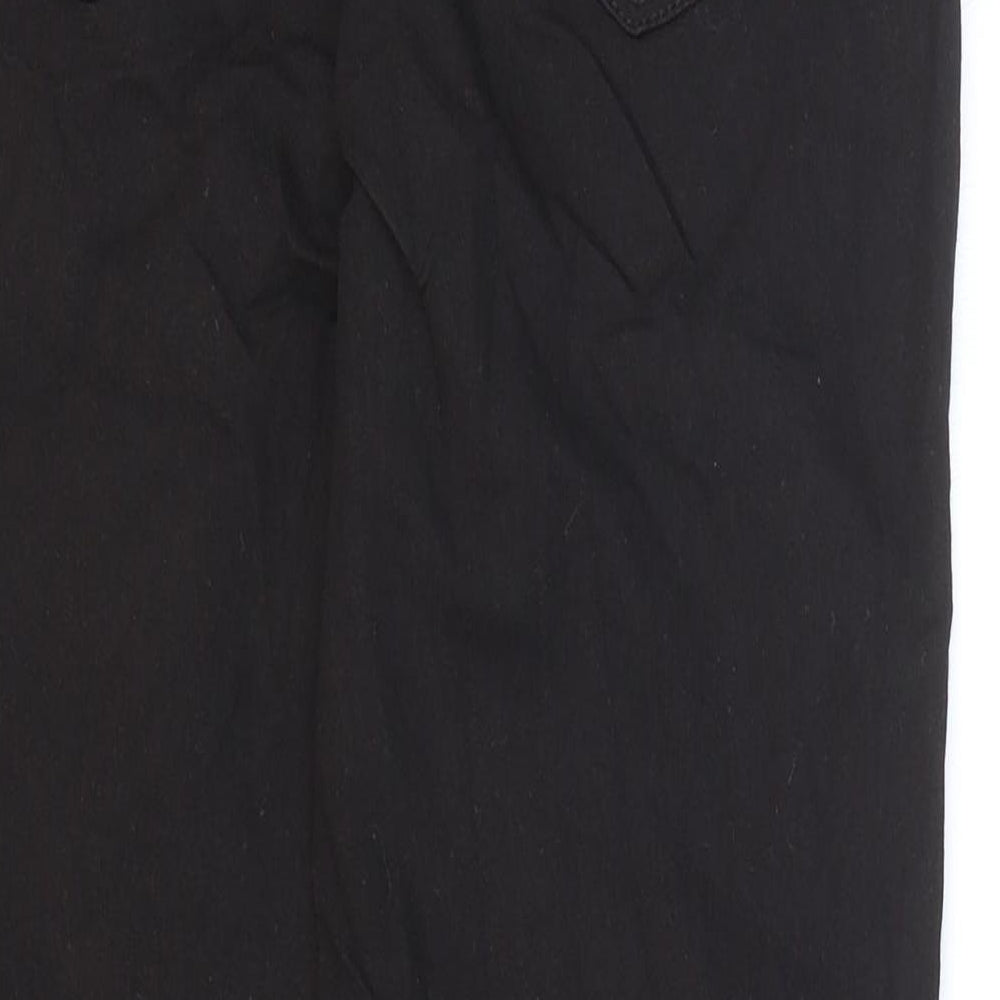 Primark Womens Black Cotton Jegging Jeans Size 10 L26 in Regular