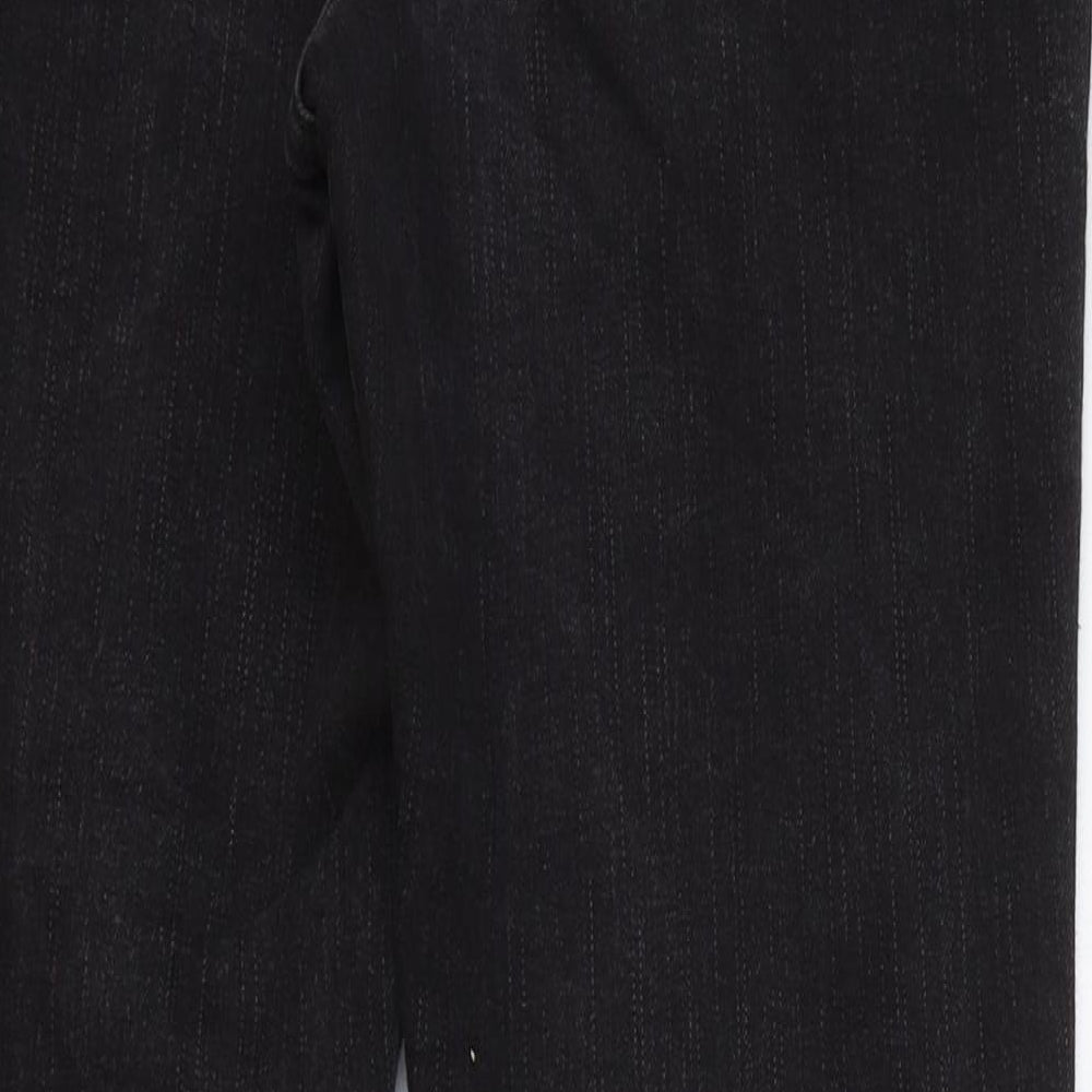 George Womens Black Cotton Skinny Jeans Size 30 in L28 in Regular Zip