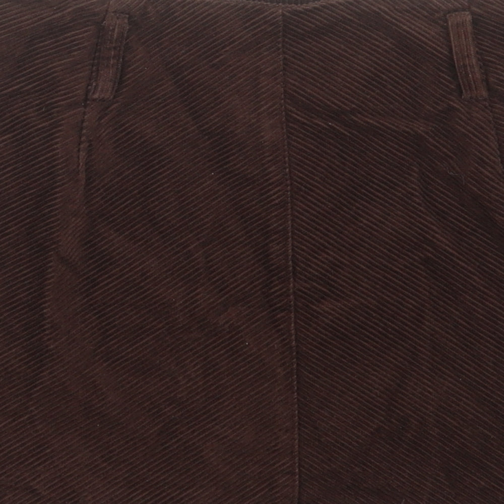 Womens UK Size 12 Denim & Co. A-Line Corduroy Skirt