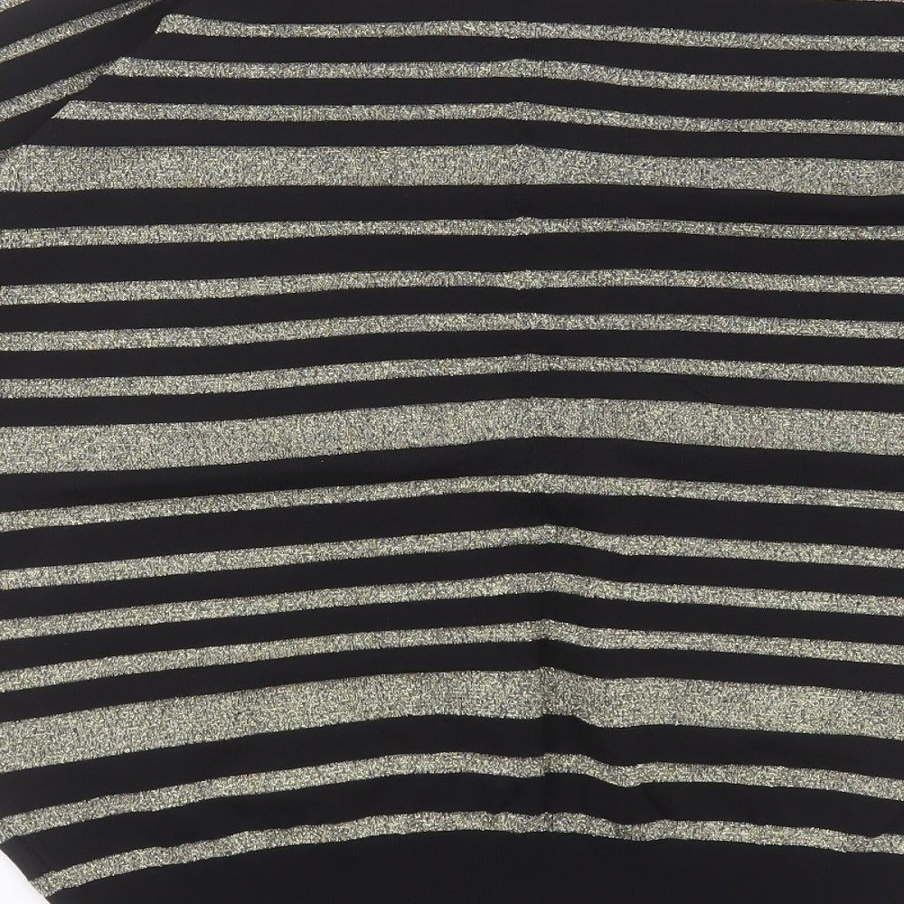 Womens UK Size M House of Fraser Gold Pullover Jumper