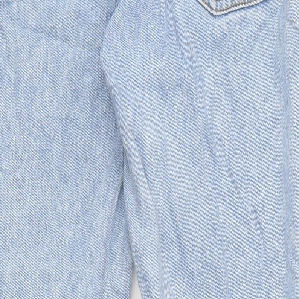 Womens UK Size 26 in Marks and Spencer Regular Fit Straight Blue Jeans