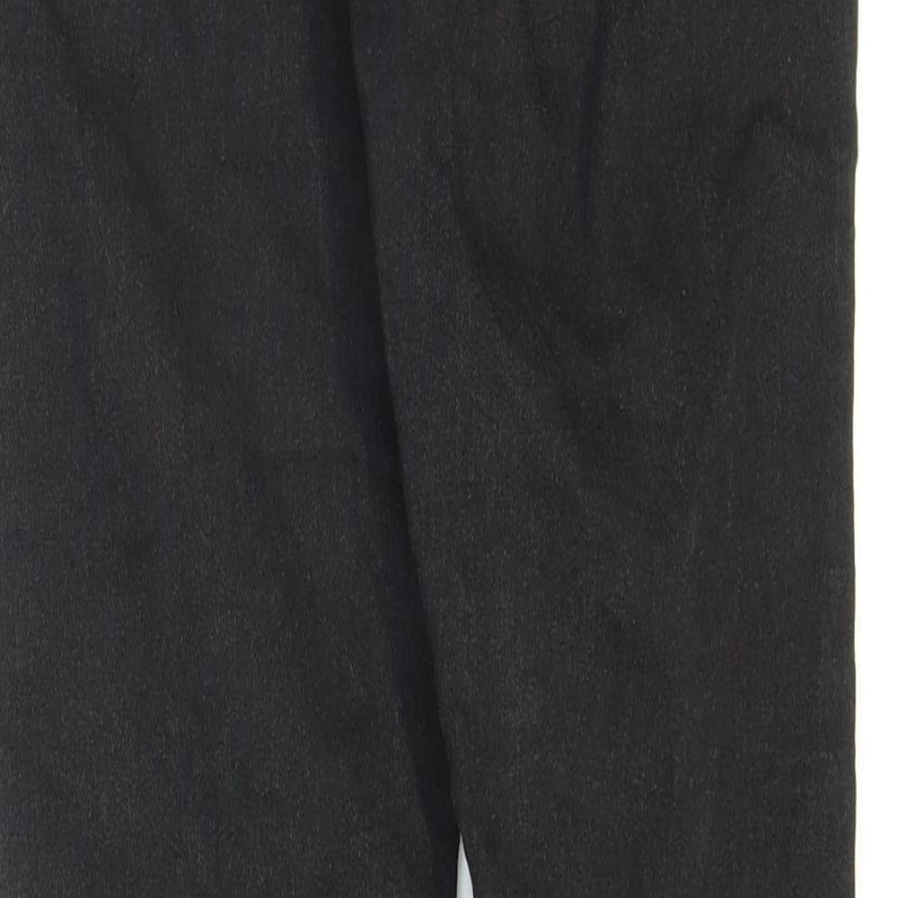Urban Jeans Mens Black Cotton Skinny Jeans Size 27 in L27 in Regular Zip