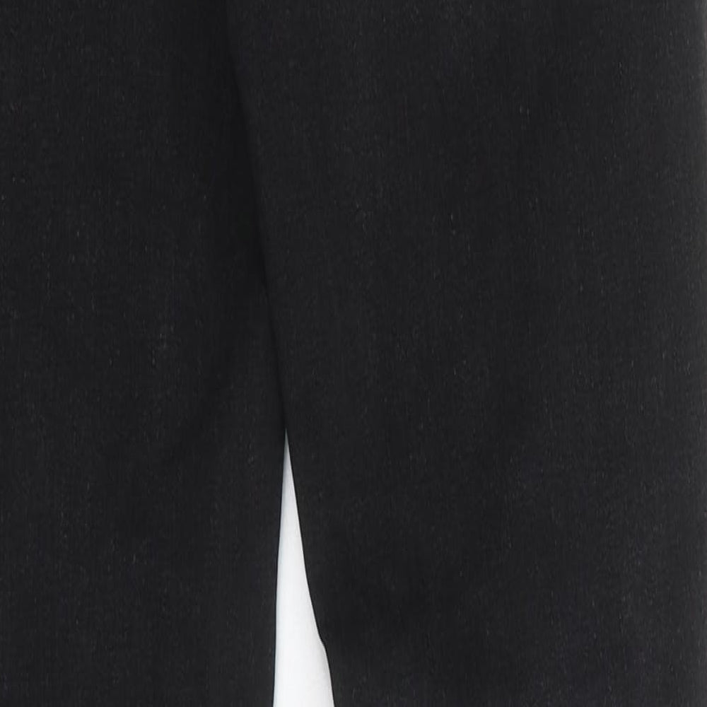 Mens UK Size 30 in Preworn Regular Fit Skinny Black Jeans