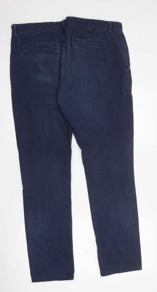 Mens UK Size 34 in Old Navy Regular Fit Skinny Blue Jeans
