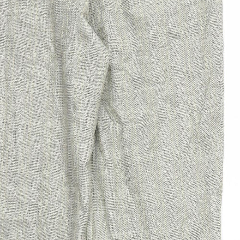 Womens UK Size 16 Marks and Spencer Regular Fit Beige Trousers