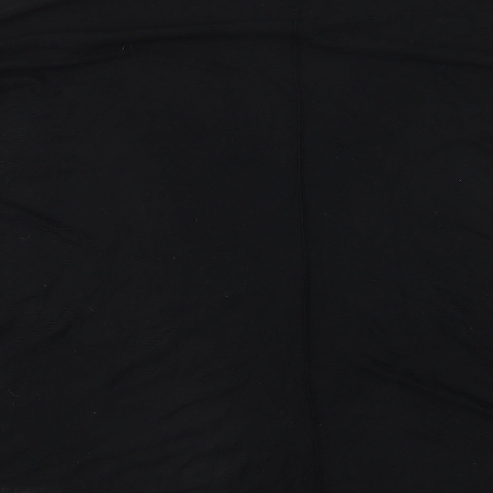 Womens UK Size M H&M Black Basic T-Shirt