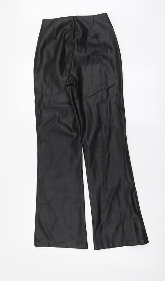 Womens UK Size 22 in ASOS Regular Fit Black Trousers