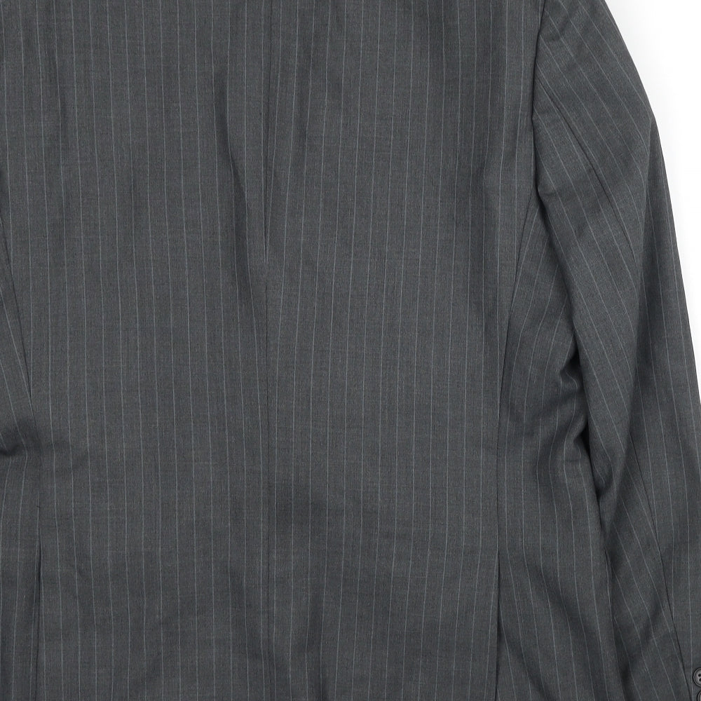 Mens UK Size 44 Burton Regular Grey Suit Jacket