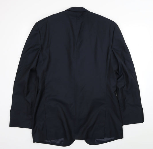 F&F Mens Beige Polyester Jacket Blazer Size 44