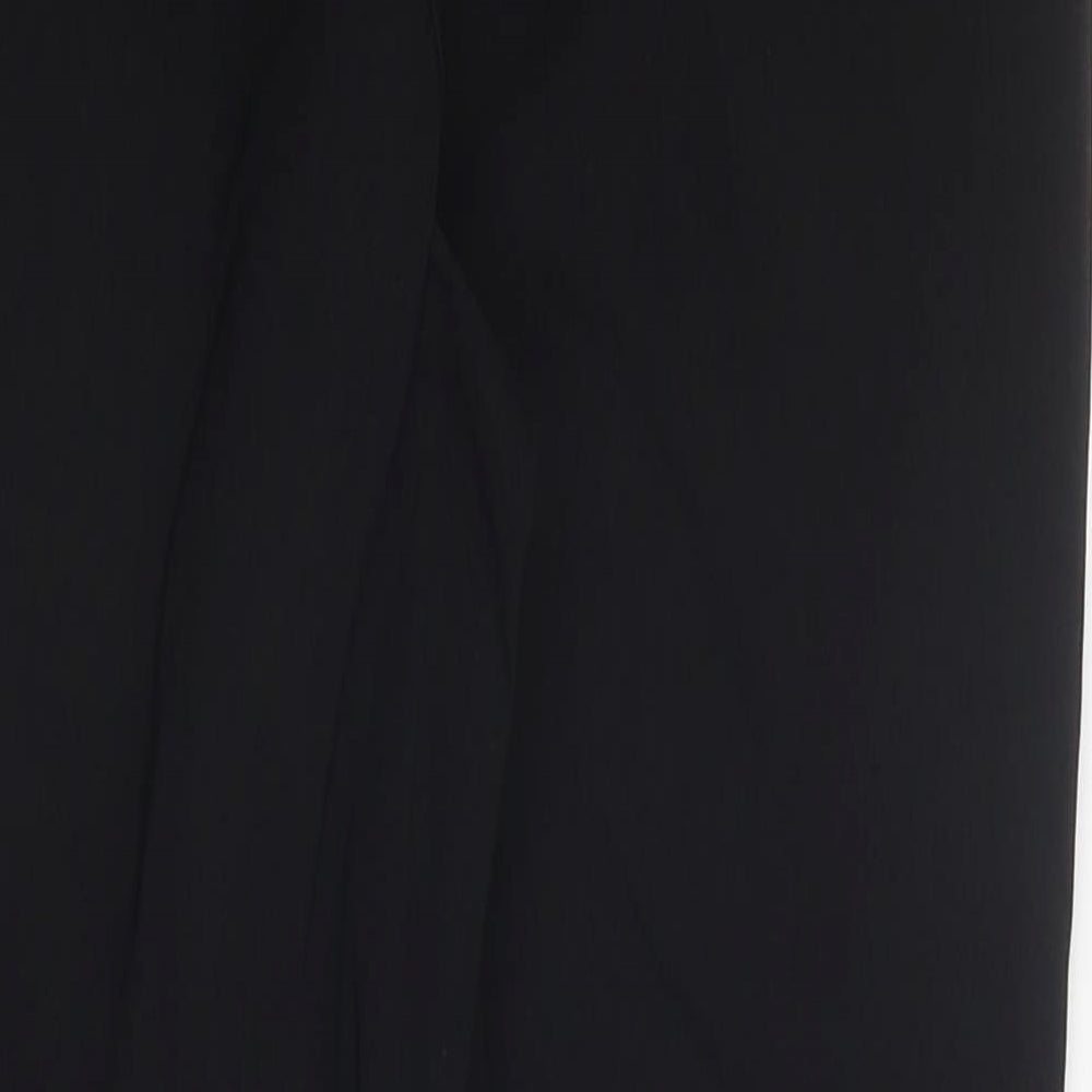 Womens UK Size 8 ASOS Regular Fit Black Trousers
