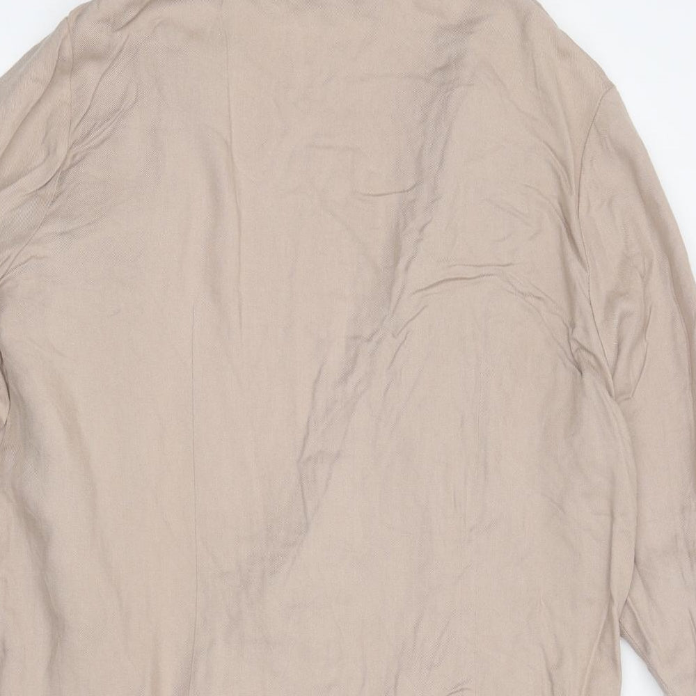 Womens UK Size L Wallis Beige Cardigan Jumper
