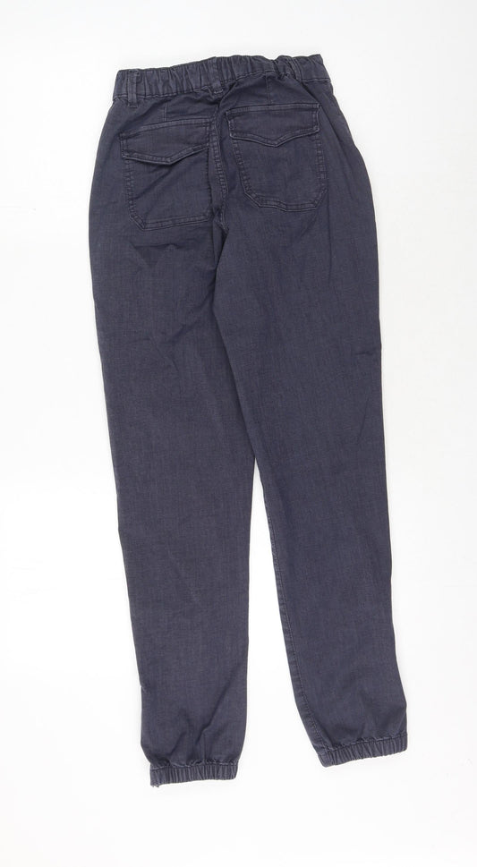 Womens UK Size 6 Marks and Spencer Regular Fit Tapered Blue Jeans