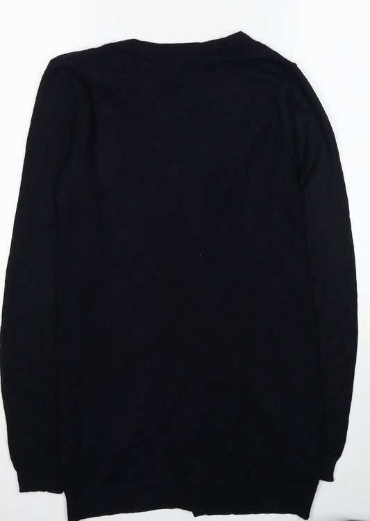 Womens UK Size 6 Divided by H&M Blue Cardigan Jumper