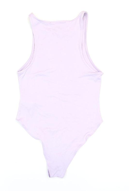 Primark Womens Purple Polyamide Leotard One-Piece Size 4 Snap - Size 4-6