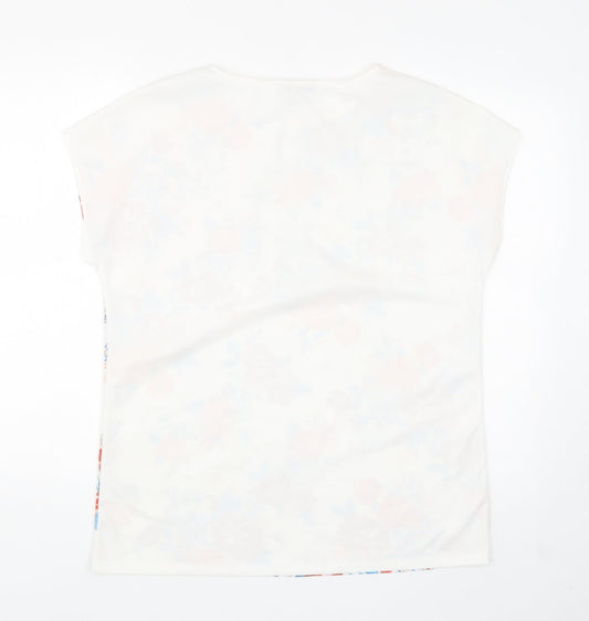 Womens UK Size 14 Marks and Spencer White Basic Blouse
