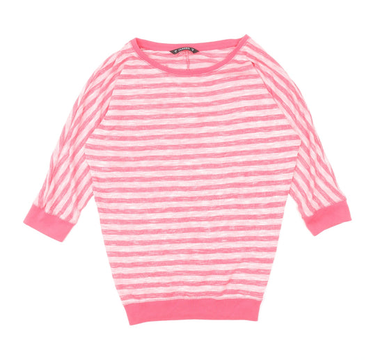 Womens UK Size 8 Dunnes Stores Pink Pullover Jumper