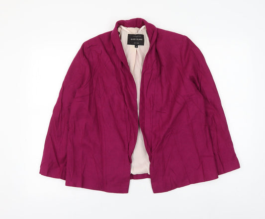 Womens UK Size 10 River Island Purple Jacket
