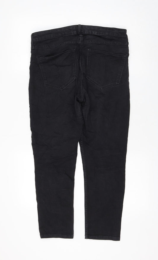 Womens UK Size 32 in prew Regular Fit Skinny Black Jeans