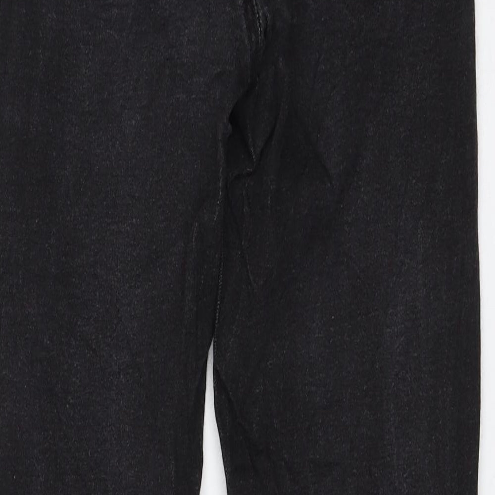 Basic Eve Womens Black Cotton Skinny Jeans Size 26 in L27 in Regular Zip