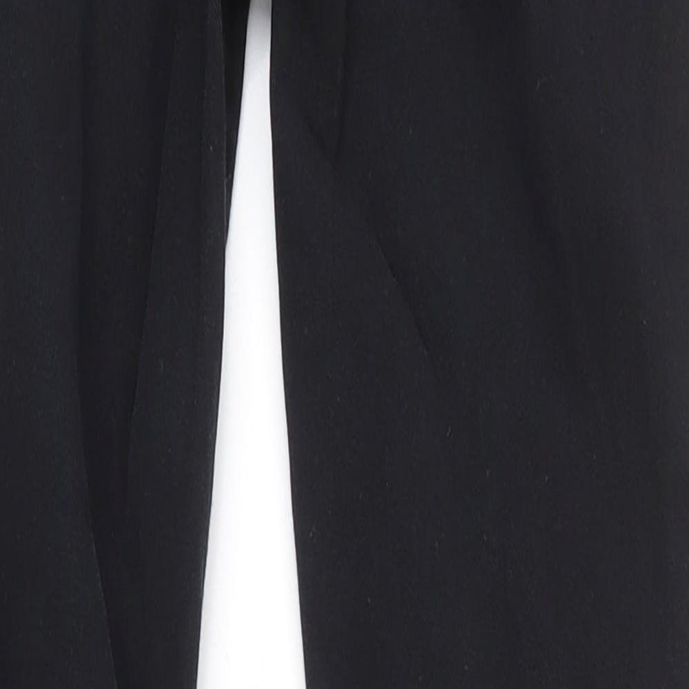 Old Navy Womens Black Cotton Straight Jeans Size 10 L24 in Regular Zip