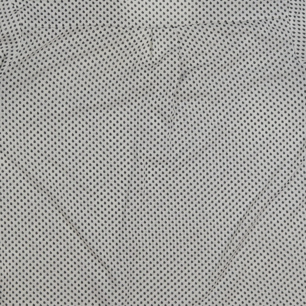 Womens UK Size S H&M White Basic Blouse