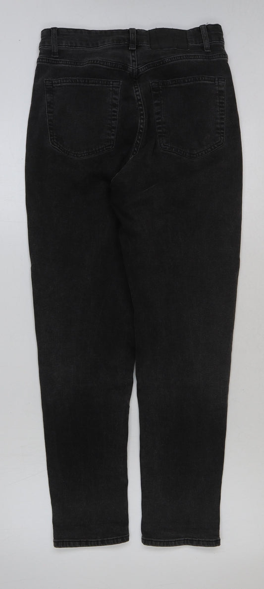 Womens UK Size 10 H&M Regular Fit Skinny Grey Jeans