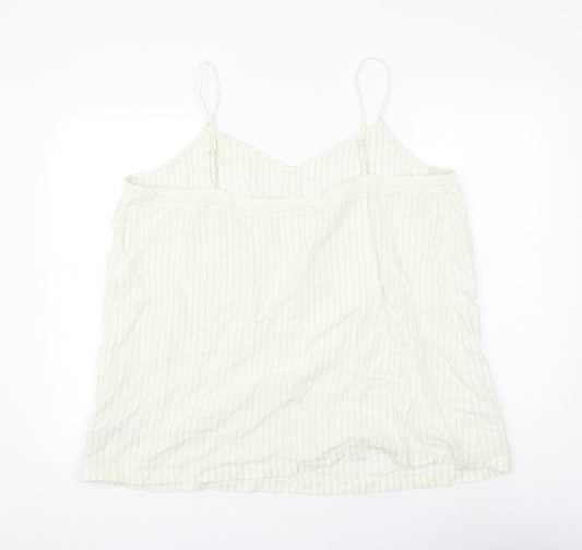 Womens UK Size 22 Marks and Spencer White Basic Tank