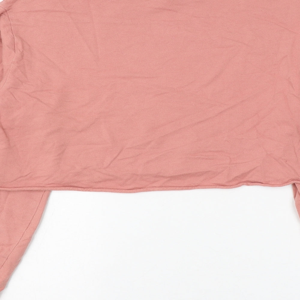 Mens UK Size M H&M Pink Cardigan Sweatshirt