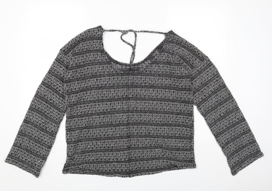 Womens UK Size 16 NEXT Grey Pullover Jumper