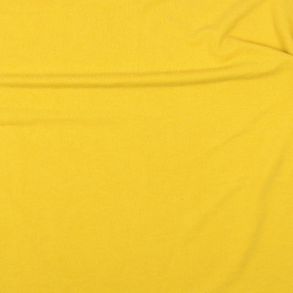 Womens UK Size S New Look Yellow Pullover Jumper