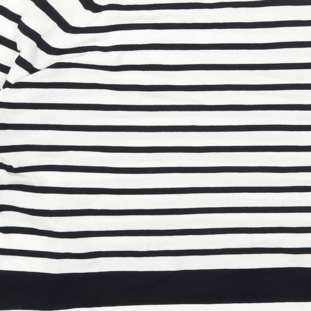 Womens UK Size M H&M White Pullover Jumper