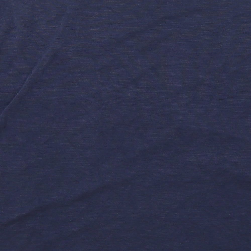 Womens UK Size 16 Marks and Spencer Blue Basic T-Shirt