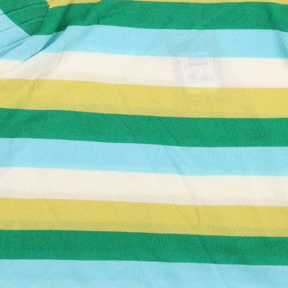 Womens UK Size M Gallery Multicoloured Basic Blouse