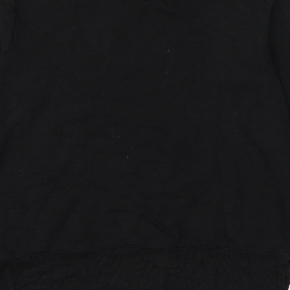 MONDETTA Womens Black Modal Pullover Sweatshirt Size S Pullover