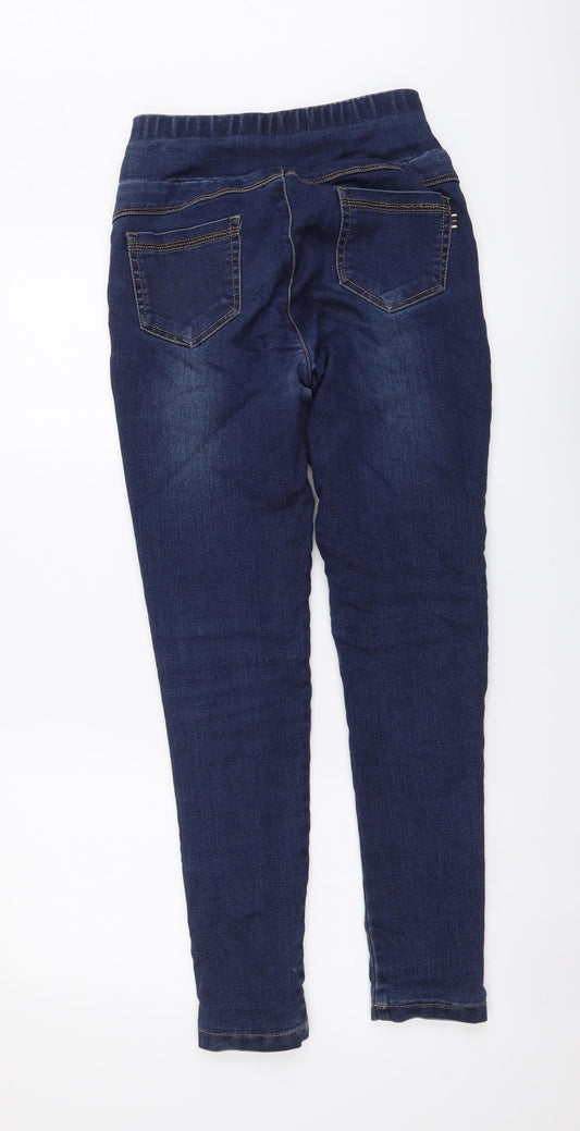 Womens UK Size 26 in Preworn Jegging Blue Leggings
