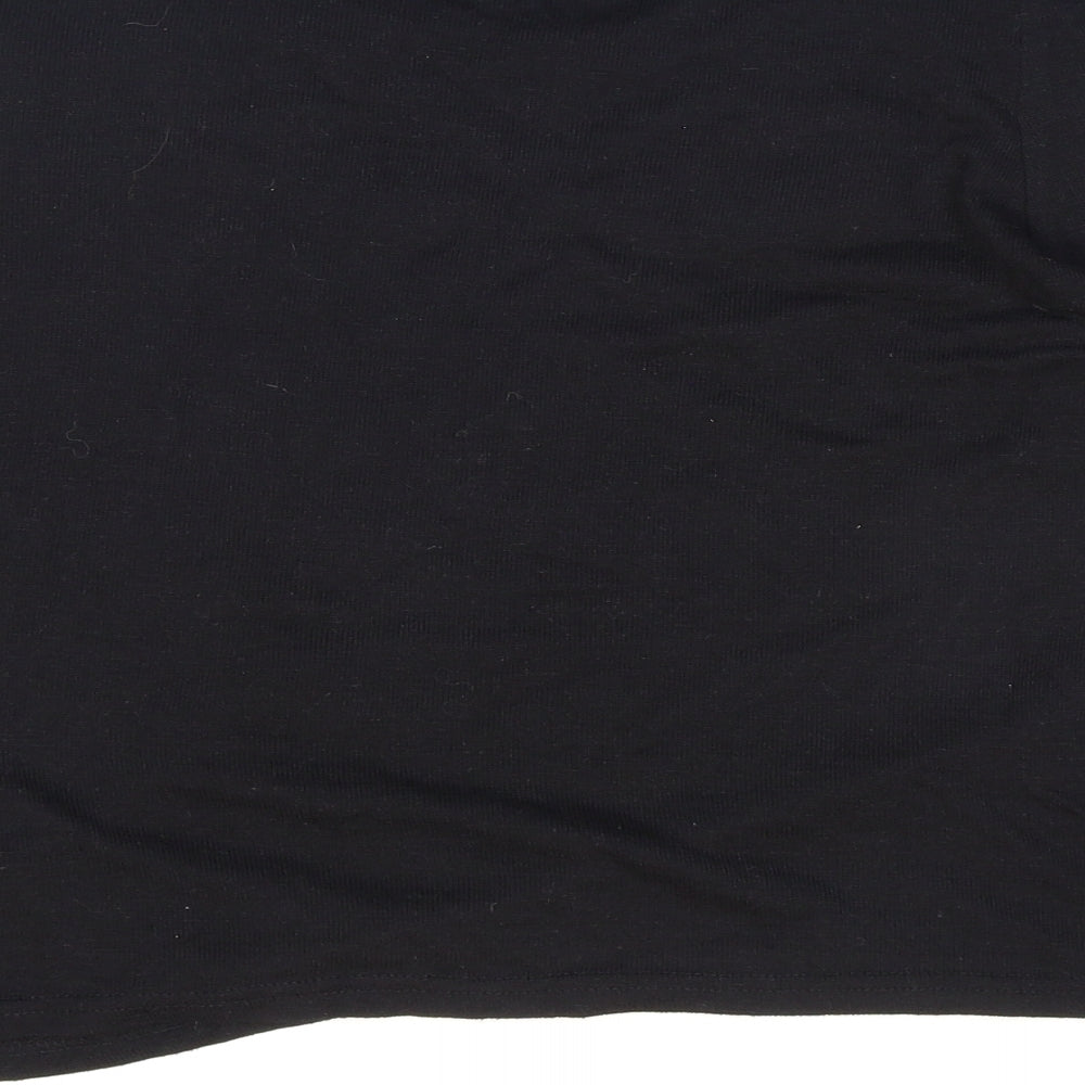 Womens UK Size M New Look Black Pullover Jumper