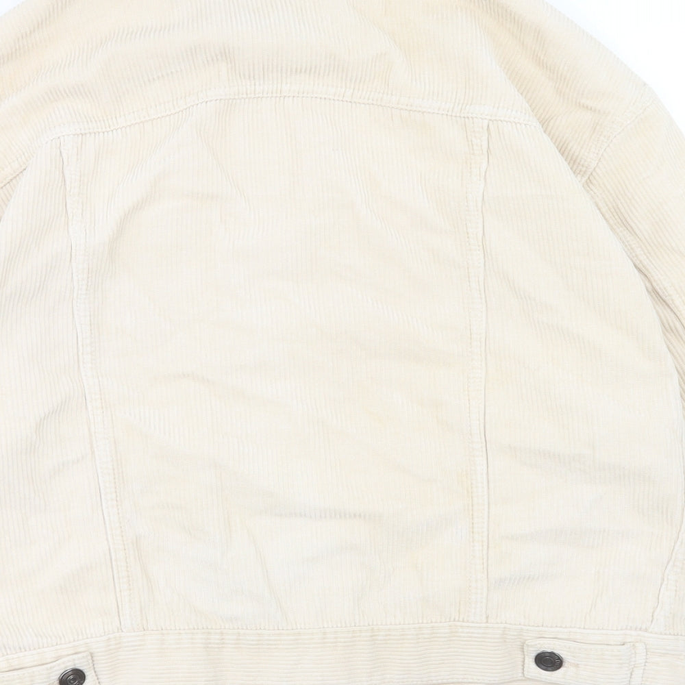 BDG Womens Beige Jacket Size S Button