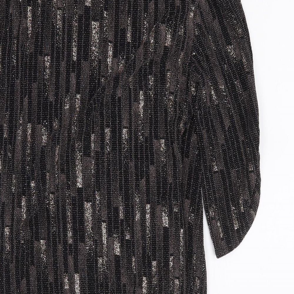 Womens UK Size 10 Principles Brown Basic Blouse
