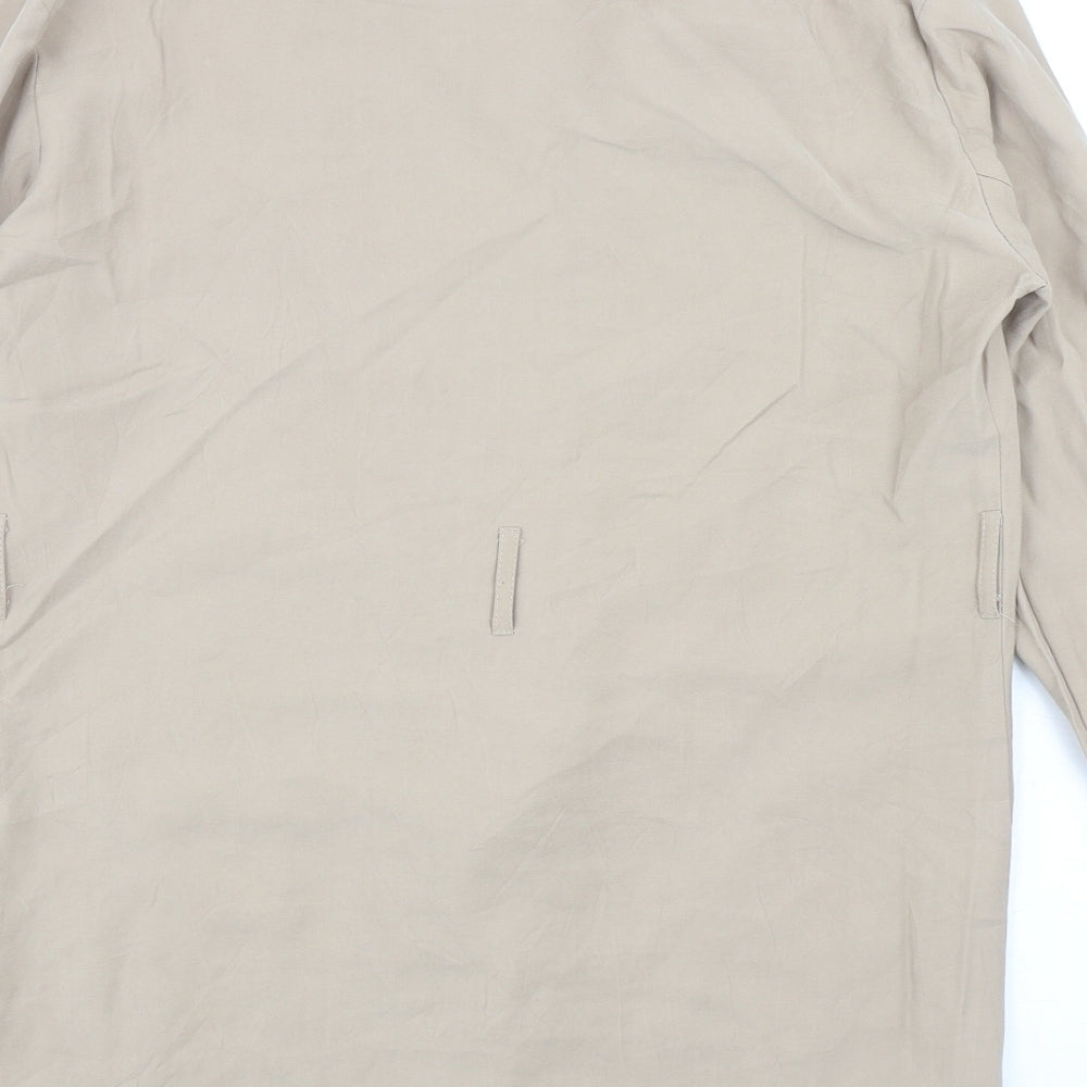 Primark Womens Beige Overcoat Coat Size 8