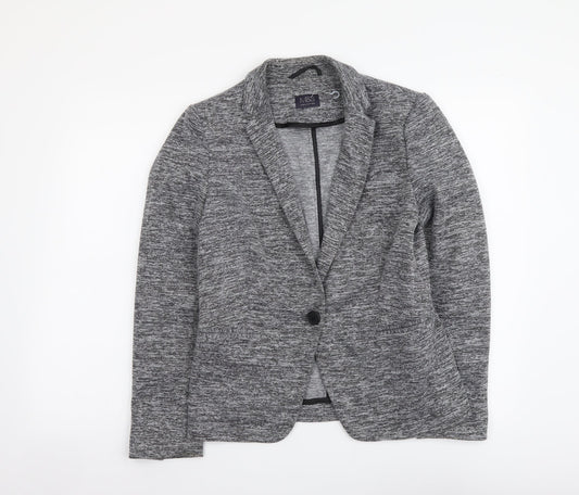 Womens UK Size 10 Marks and Spencer Regular Grey Suit Jacket