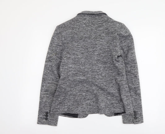 Marks and Spencer Womens Grey Polyester Jacket Suit Jacket Size 10