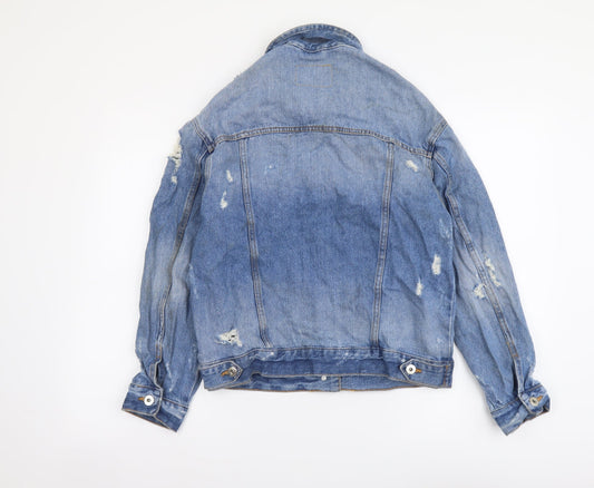 Womens UK Size XS FB sister Blue Jacket