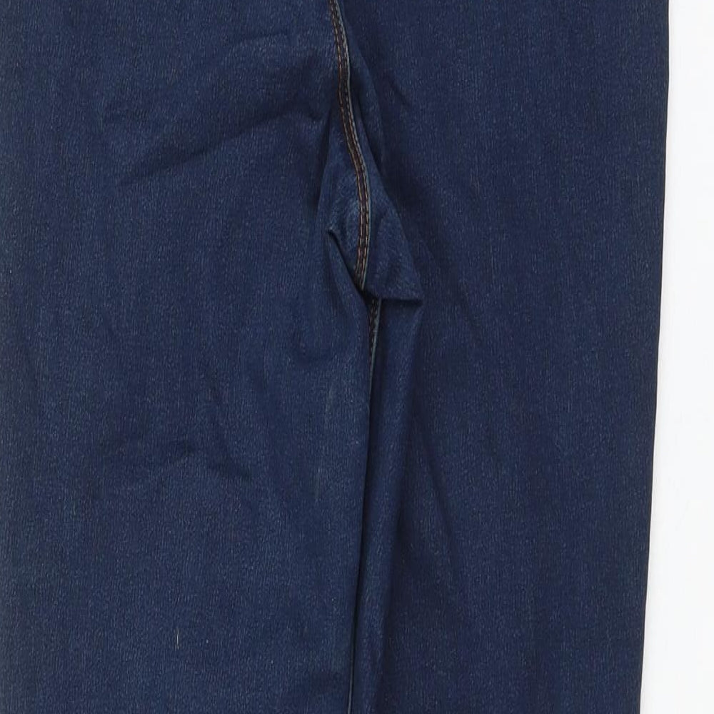 Womens UK Size 10 Vice Regular Fit Skinny Blue Jeans