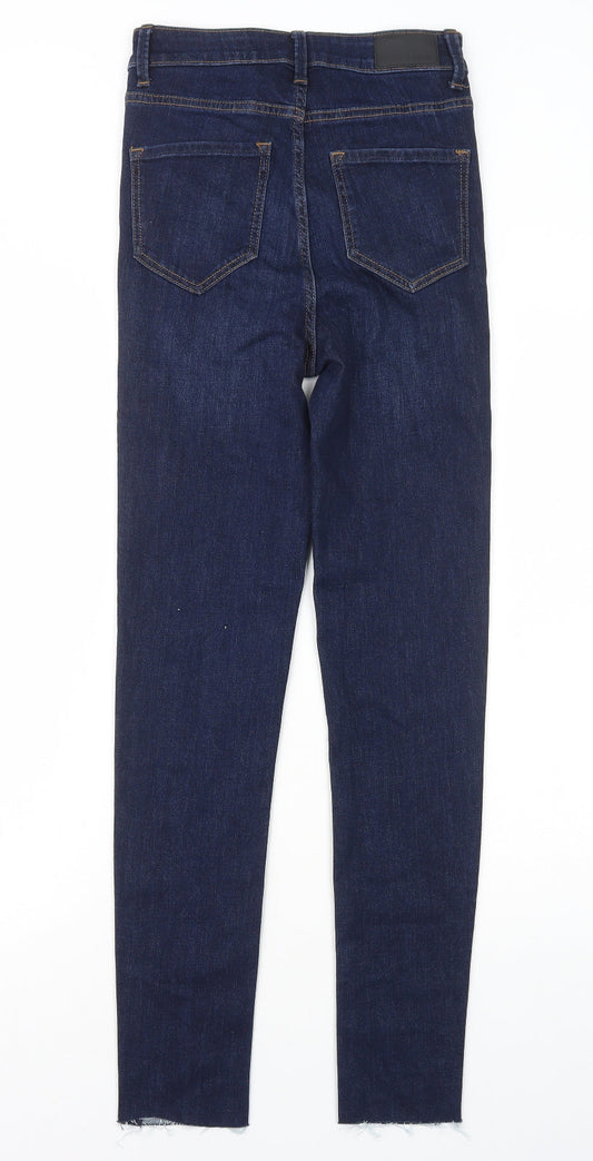 Womens UK Size 6 Marks and Spencer Regular Fit Skinny Blue Jeans