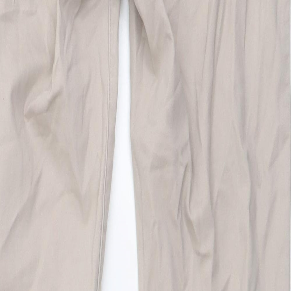 Womens UK Size 28 in Preworn Regular Fit Skinny Beige Jeans
